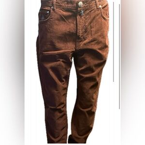 Luigi Borrelli wine colored pants like Chords 32 Made in Italy